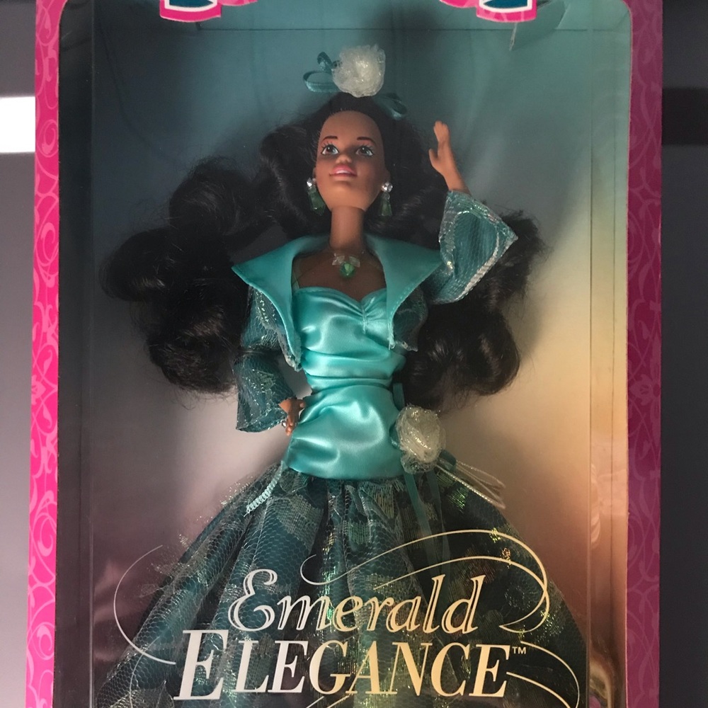 Emerald Elegance Barbie Doll
